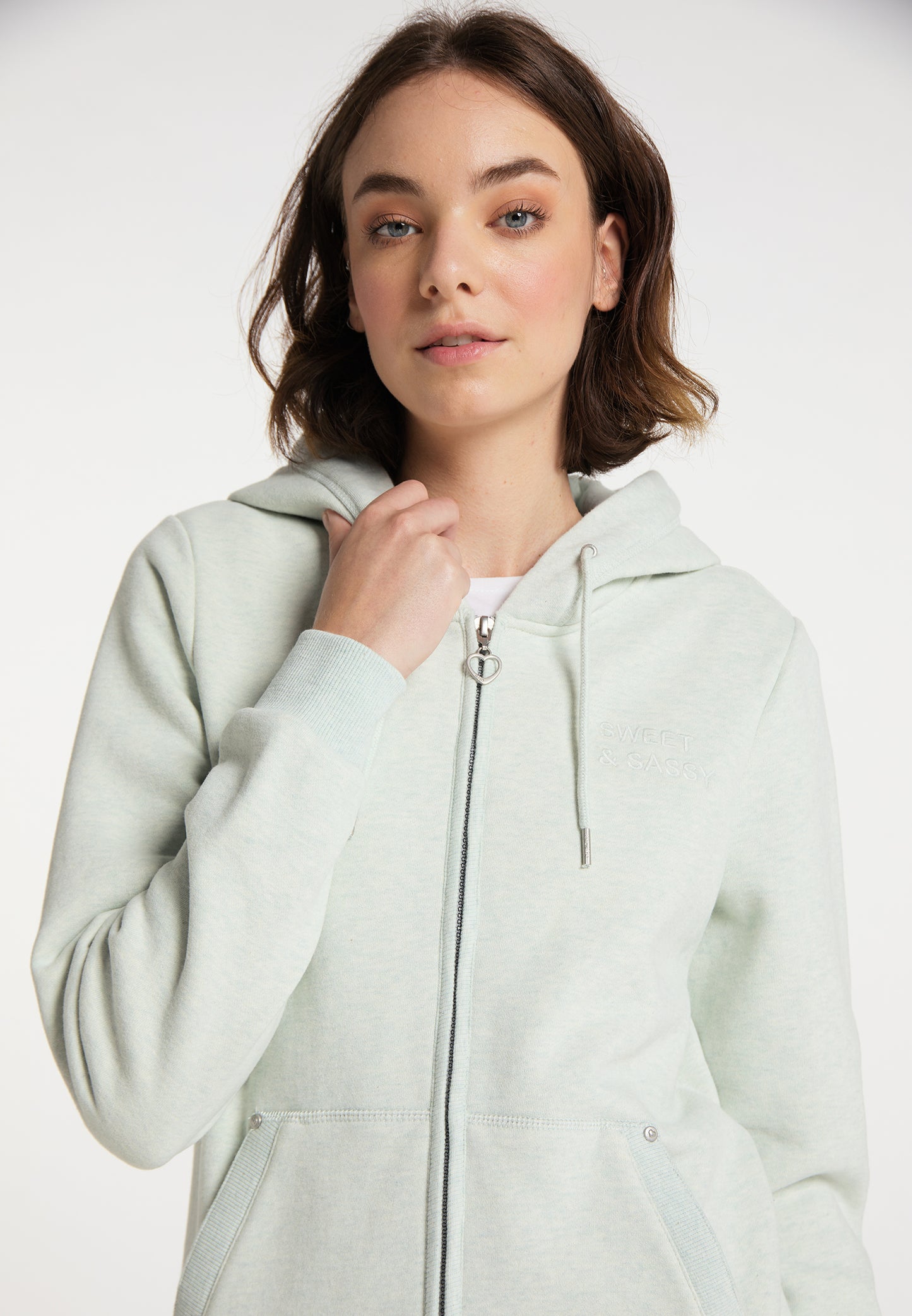 myMo Damen-Sweatjacke