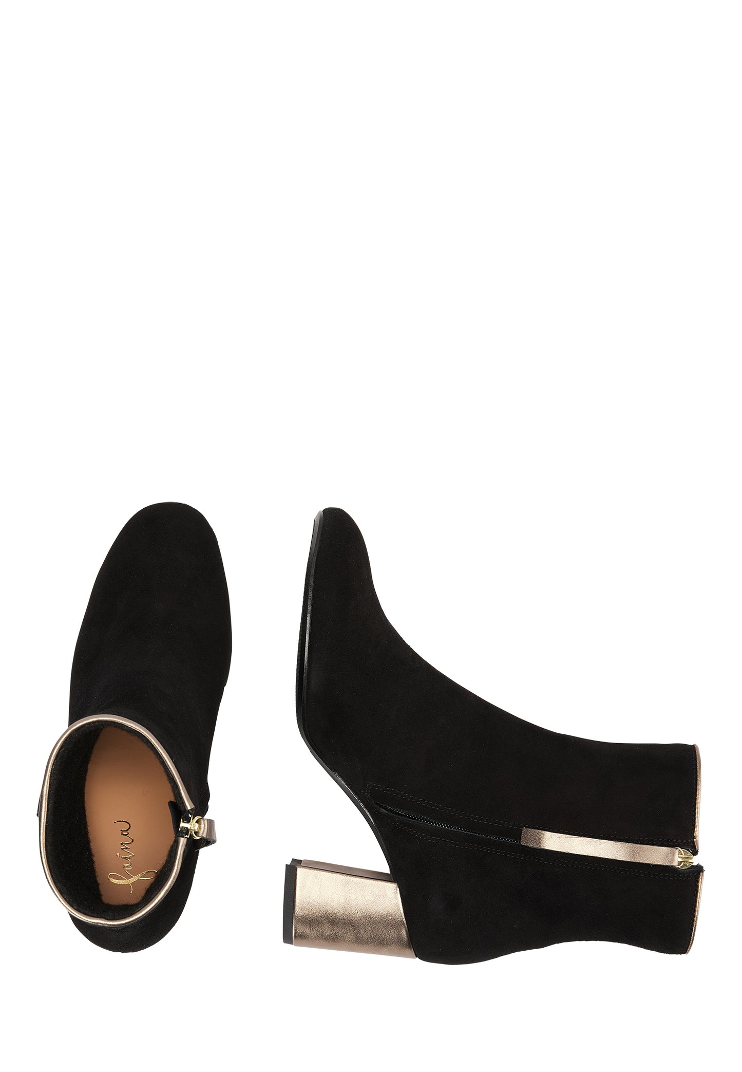 faina Verloursleder Stiefelette
