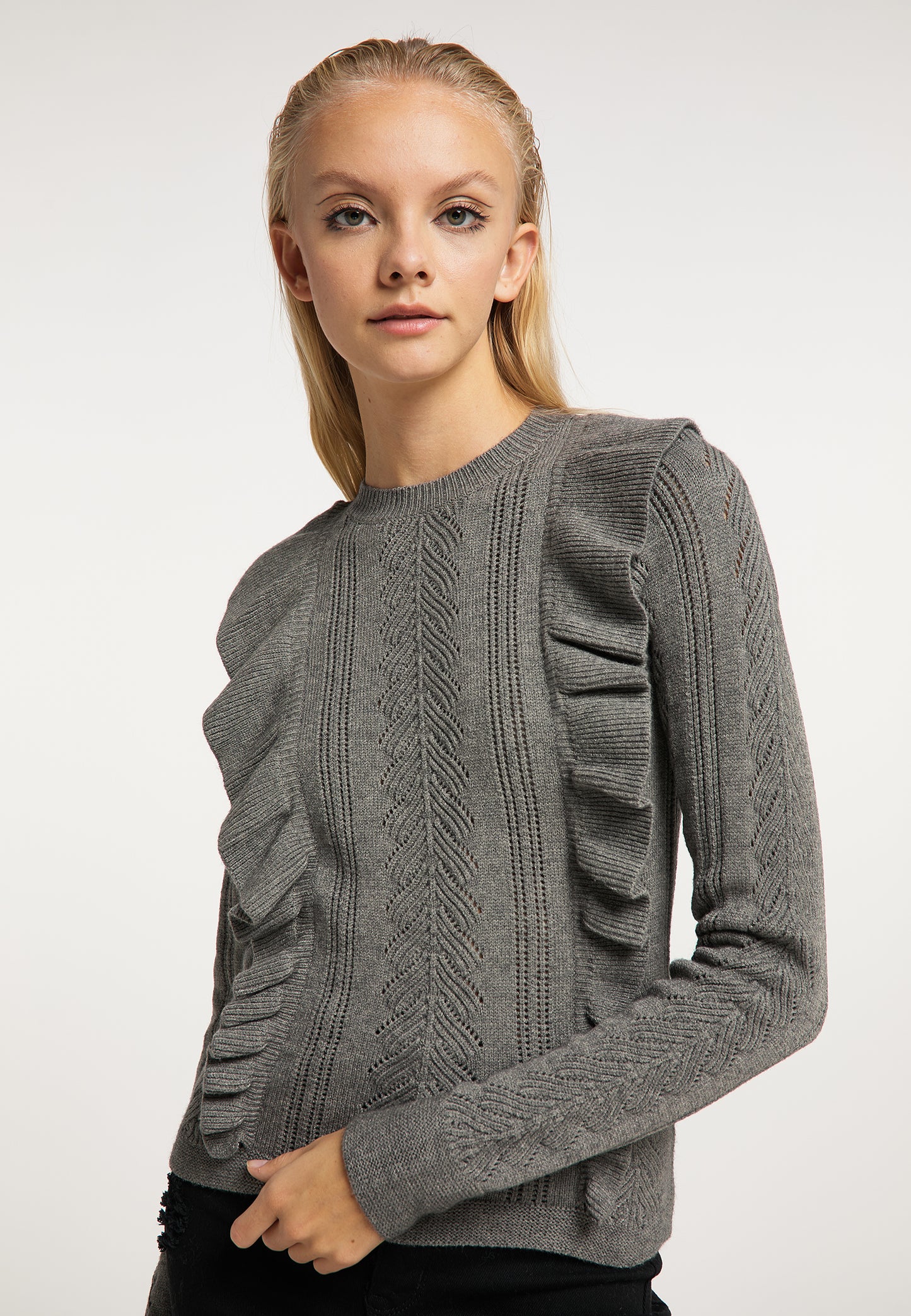 myMo ROCKS Damen-Strickpullover
