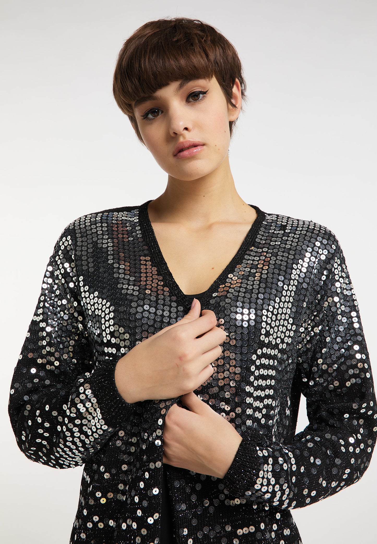 myMo at night Damen Strickjacke