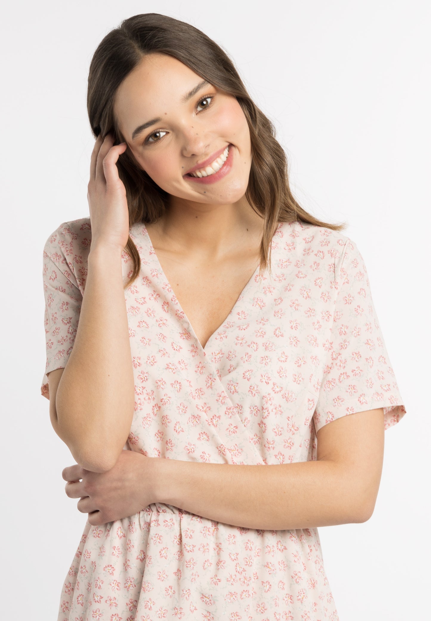 myMo Damenkleid mit Blumendruck