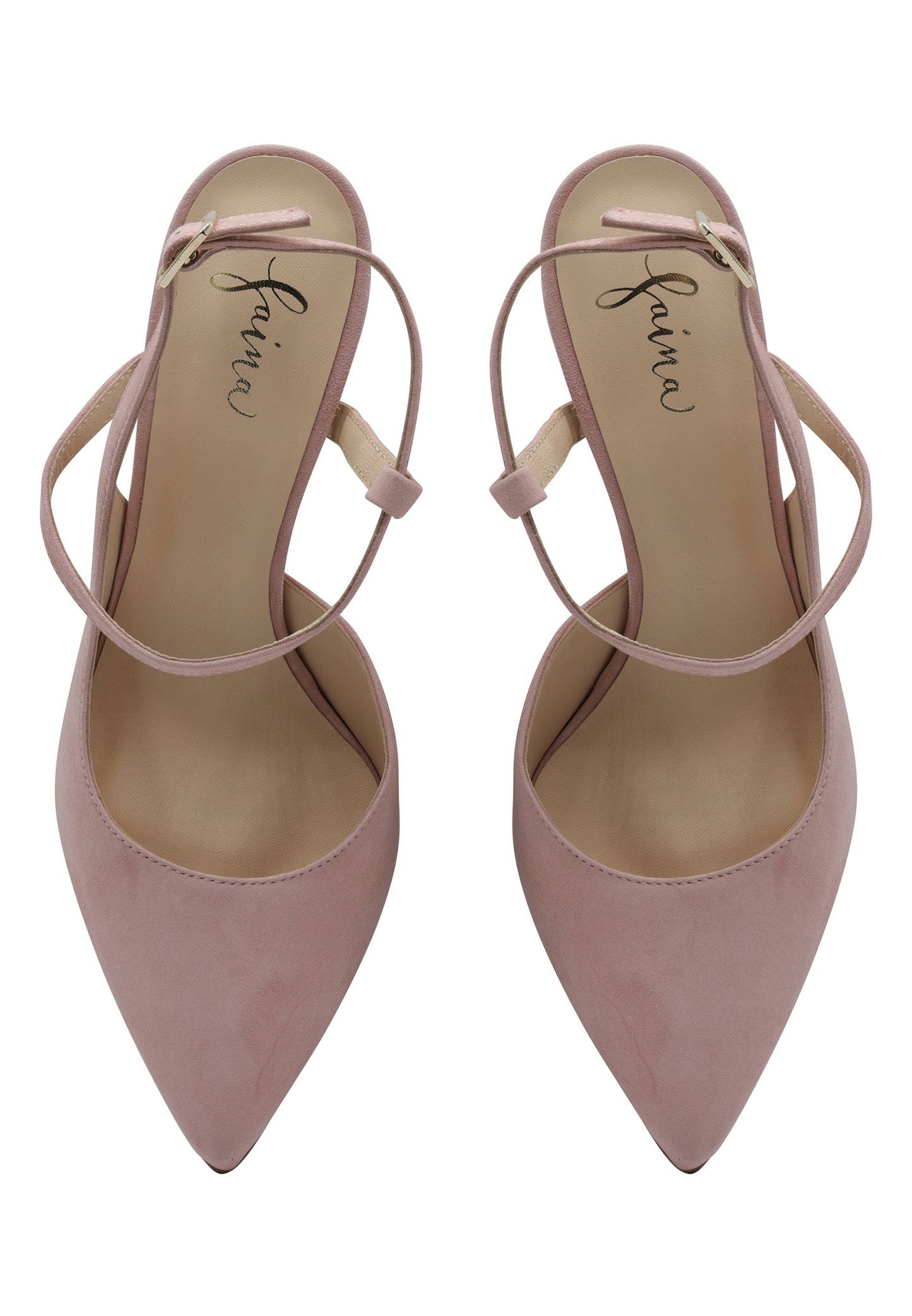 faina Slingback-Pumps aus Leder