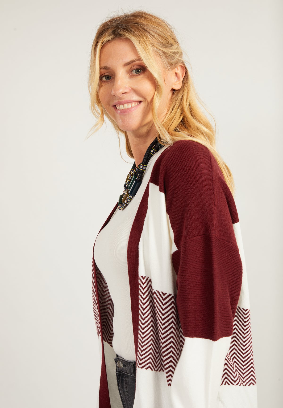 Basuto Women's Open Knit Cardigan