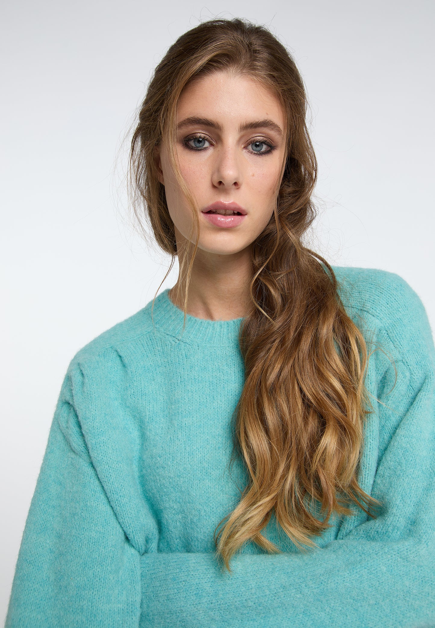 IZIA Sweter damski casualowy dziany