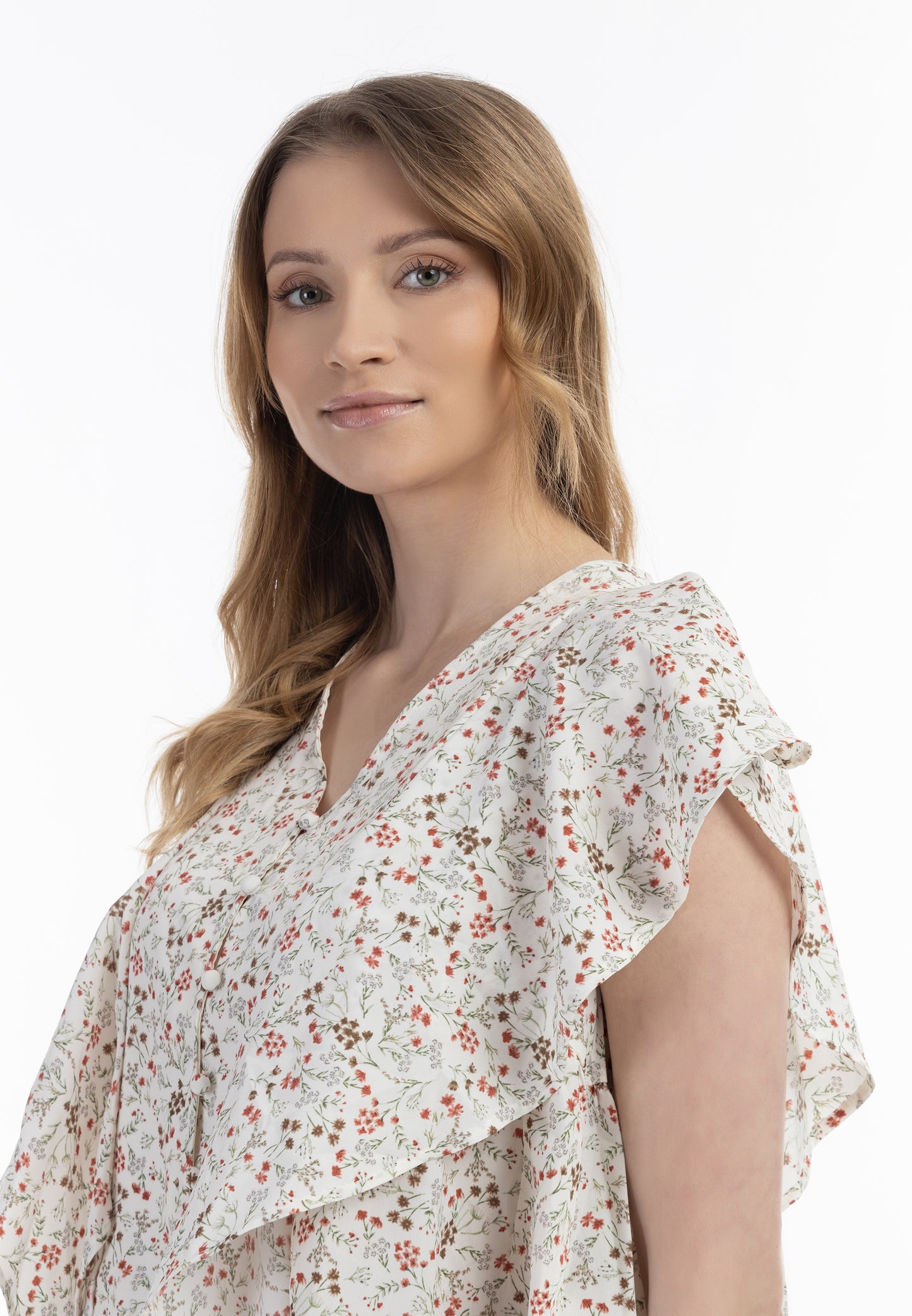 Albee Women's Short Sleeve Blouse