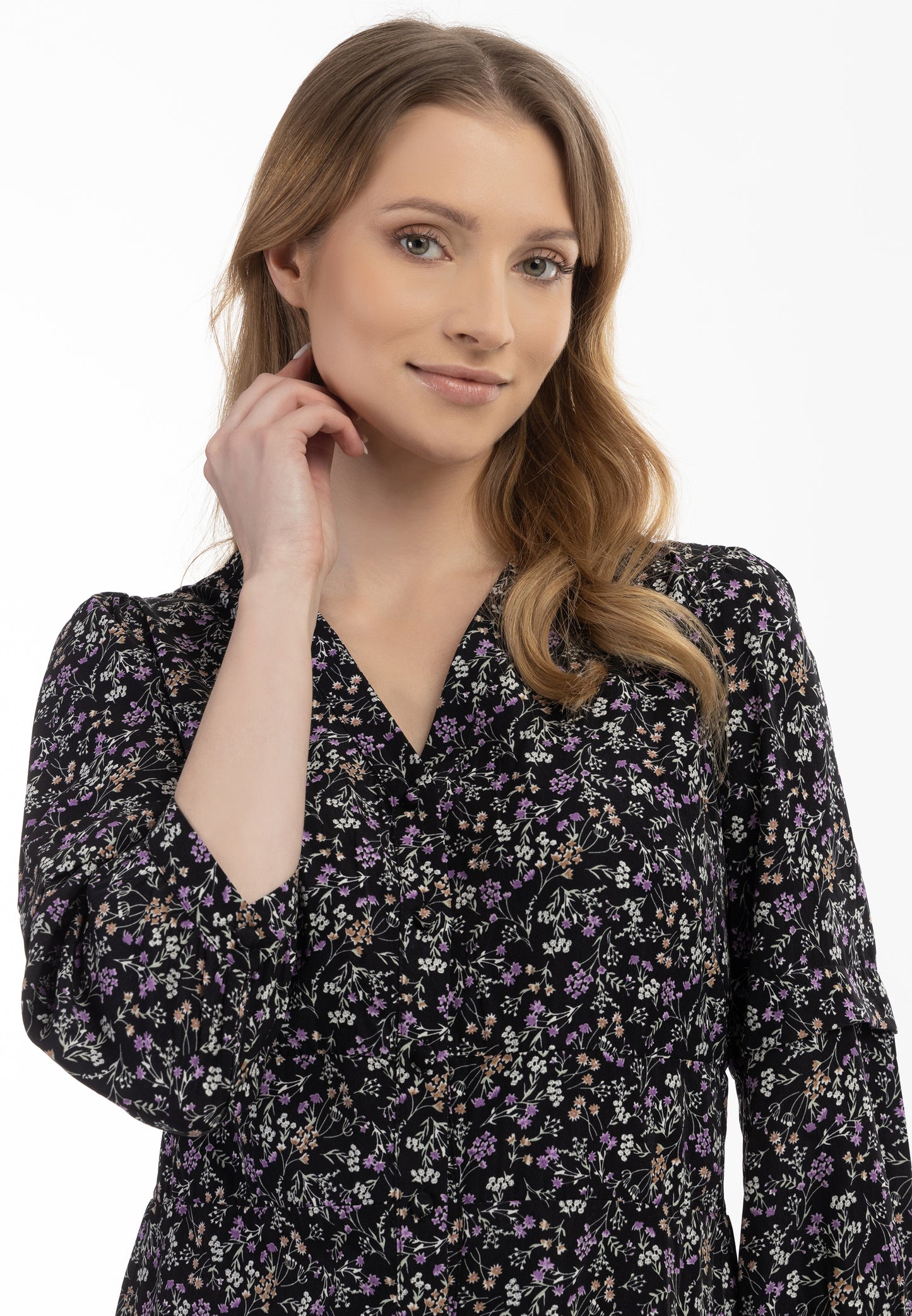 Albee Women's Floral Print Midi Dress