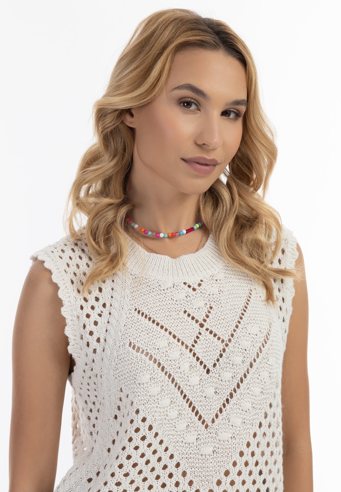 Izia Women's Knit Sweater Vest