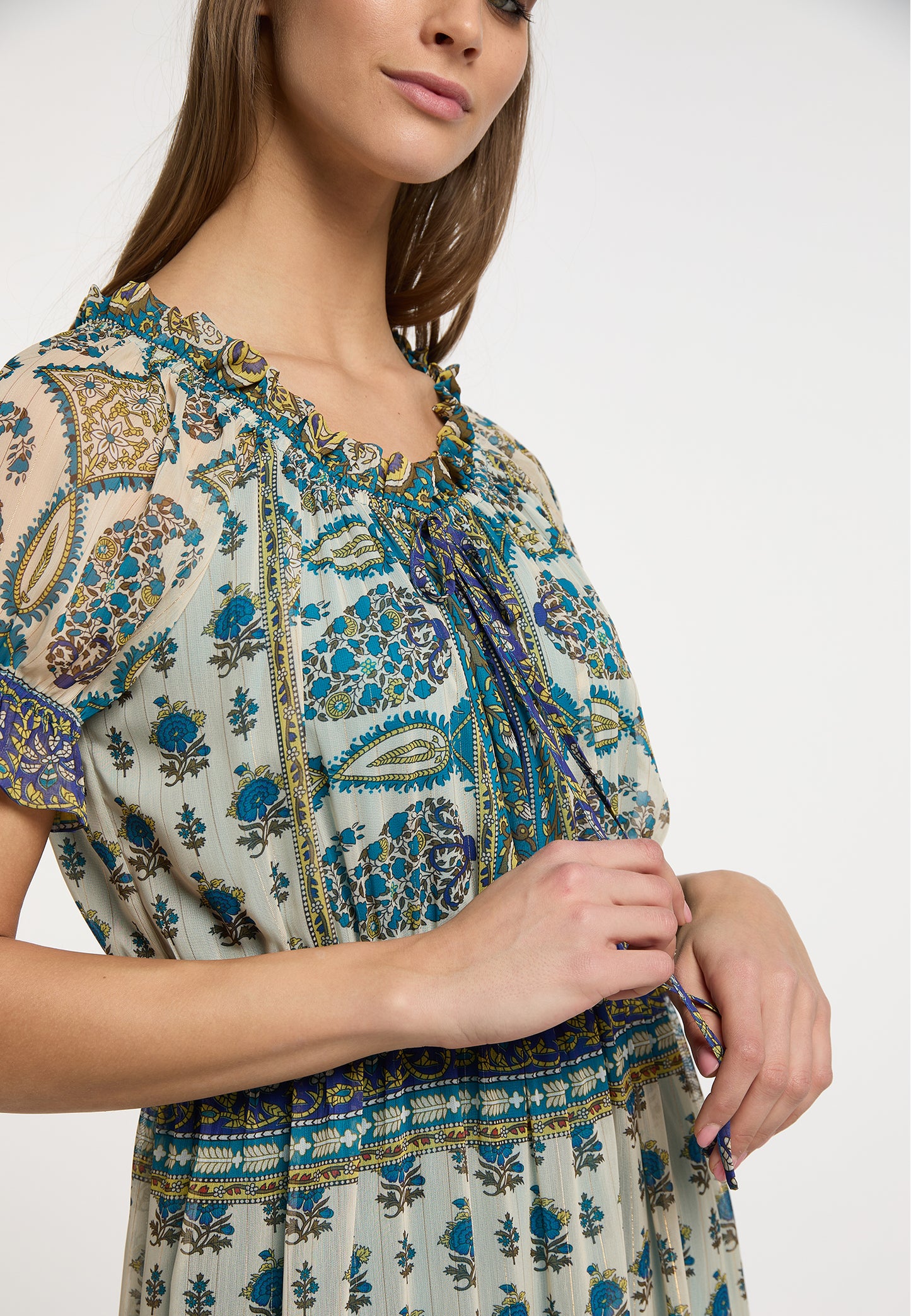 Imala Women's Maxi Dress With All Over Print