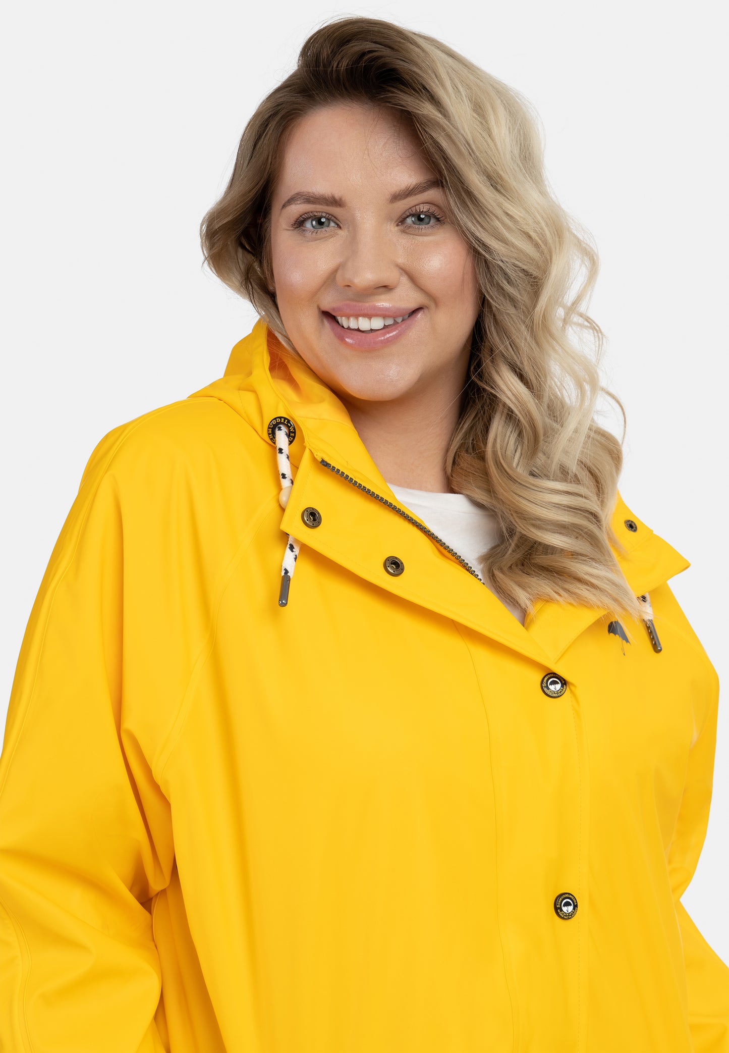 Schmuddelwedda Damski Plus Size Rainpłaszcz