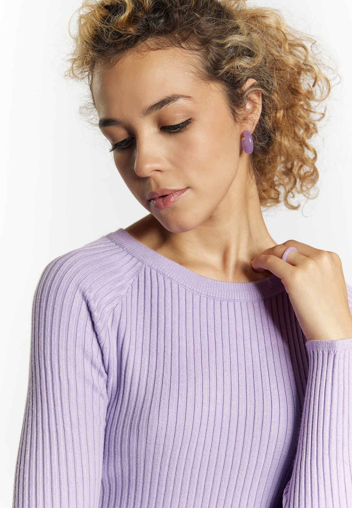 myMo at night Rückenfreier Pullover für Damen