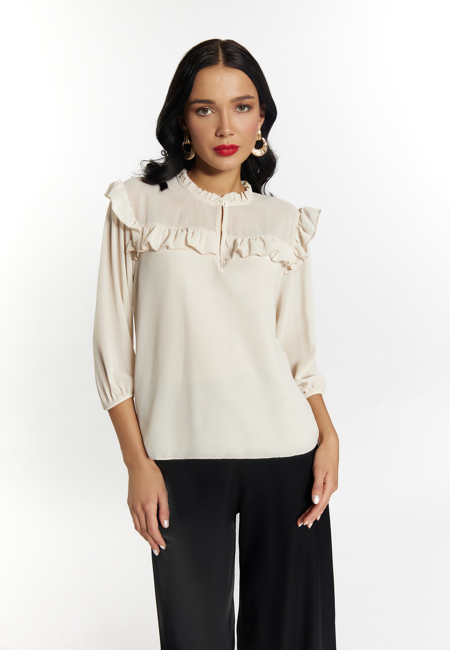 faina Rüschenbluse