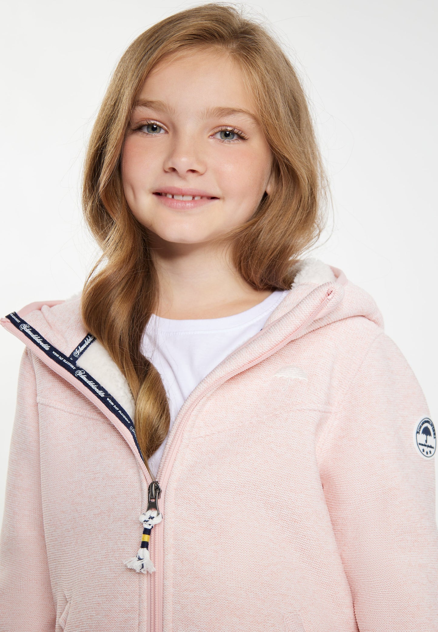 Schmuddelwedda Knitted Fleece Blouse With Teddy Lining