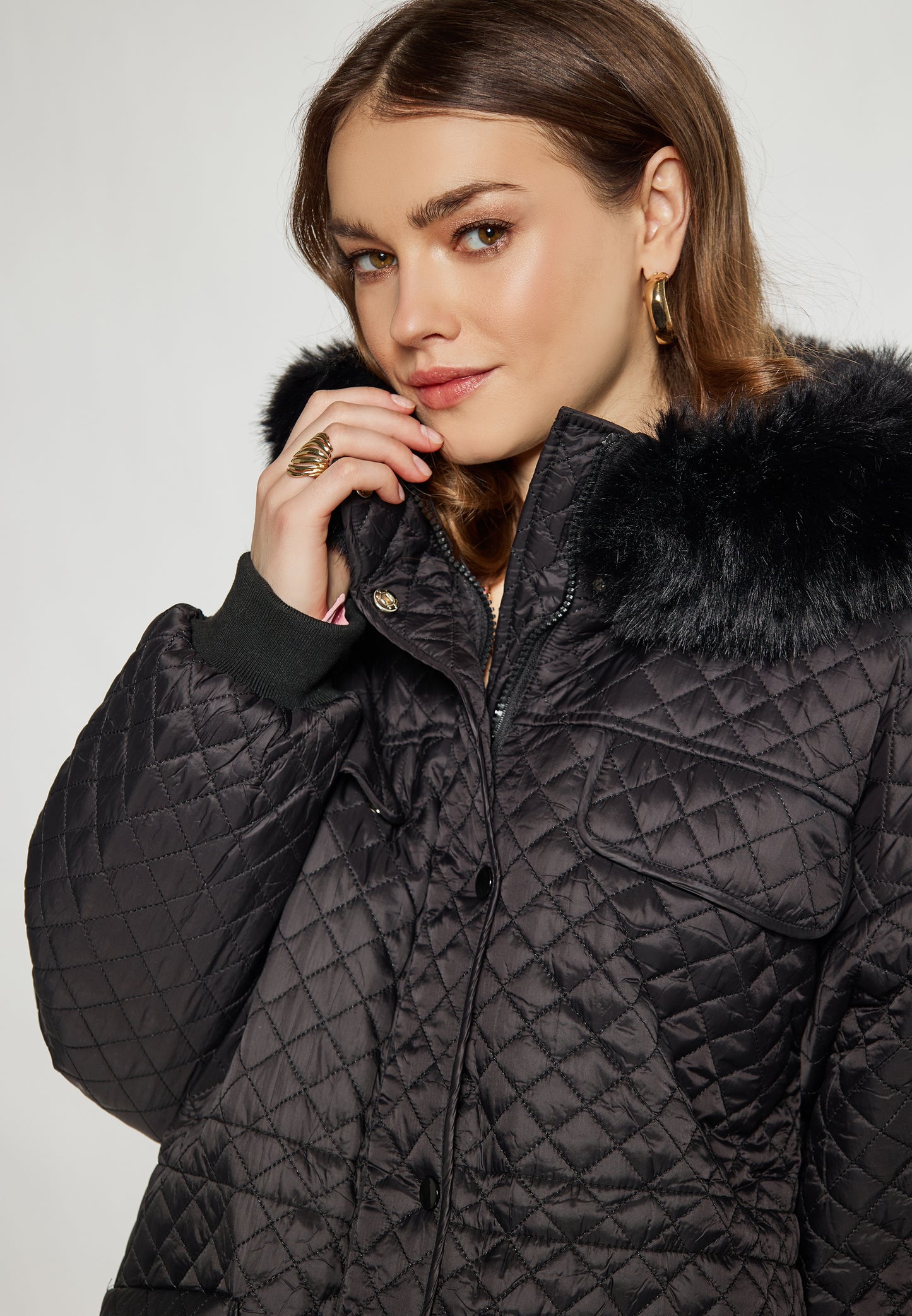 faina Damen-Steppjacke