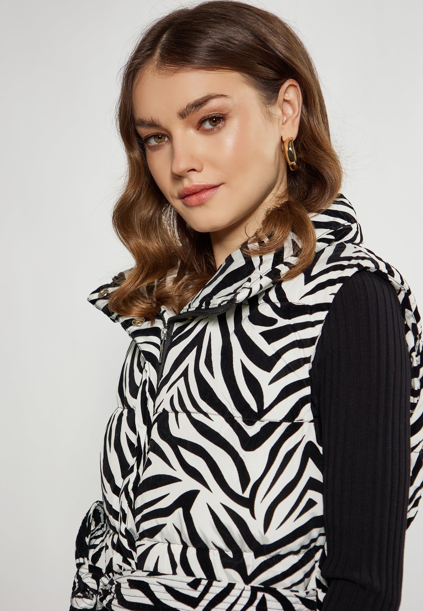 faina Damen-Weste, lang