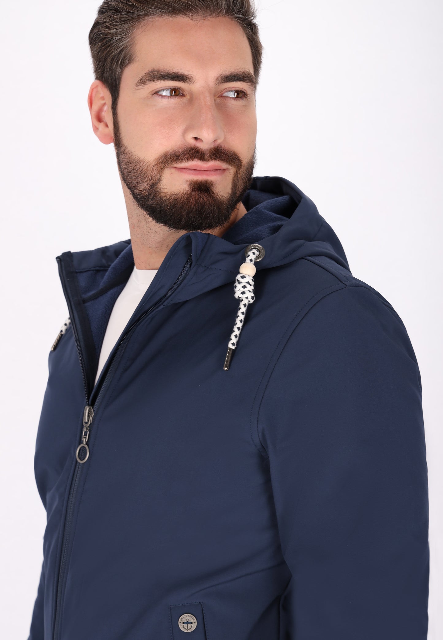 DreiMaster Maritim Herren-Softshell-Blouson