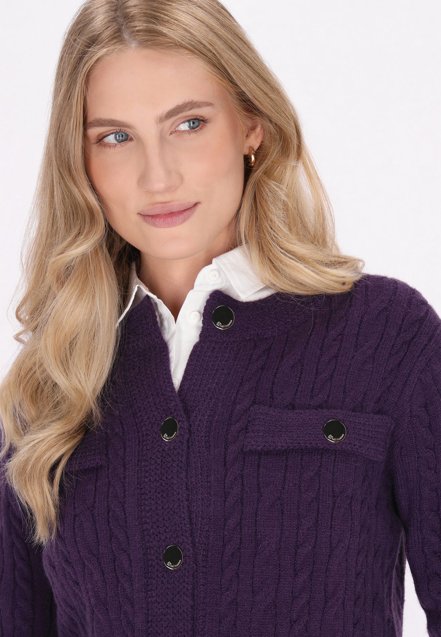 DreiMaster Klassik Damen Strickjacke