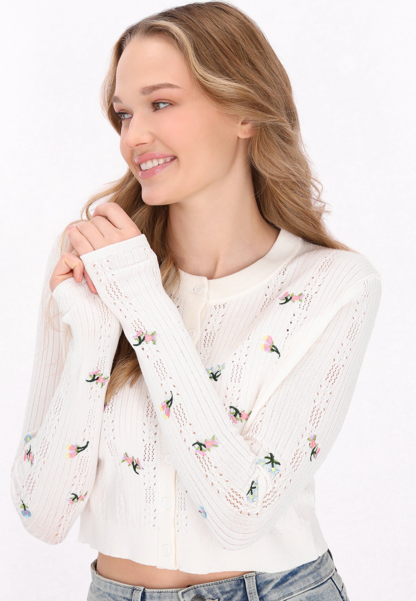 myMo Strickjacke für Damen
