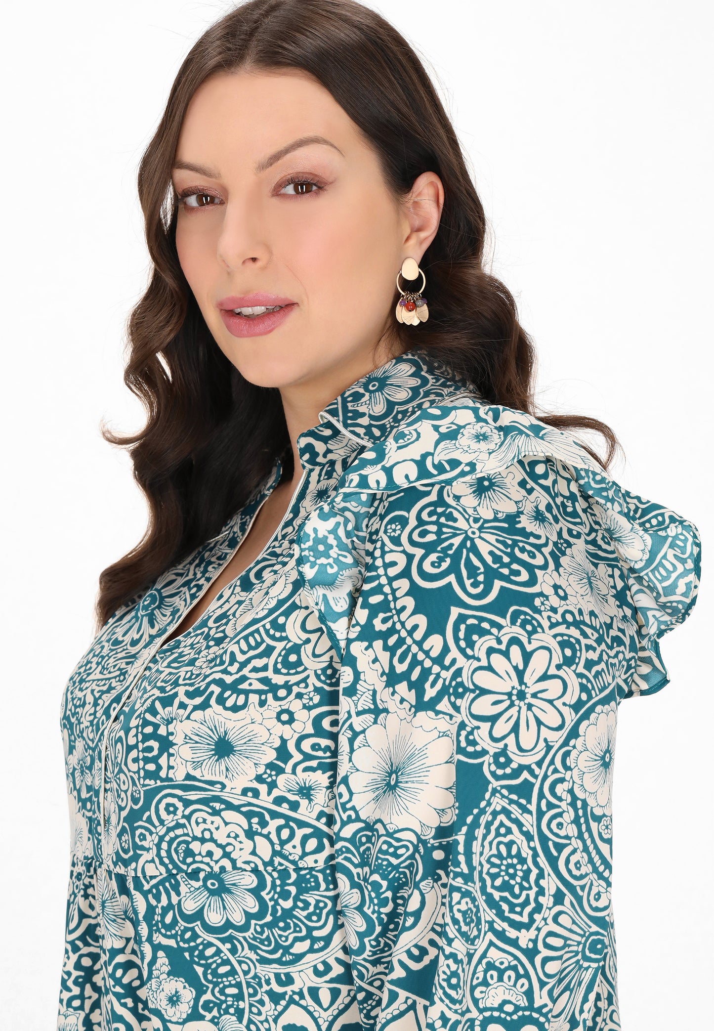 usha Women's Plus Size Dress