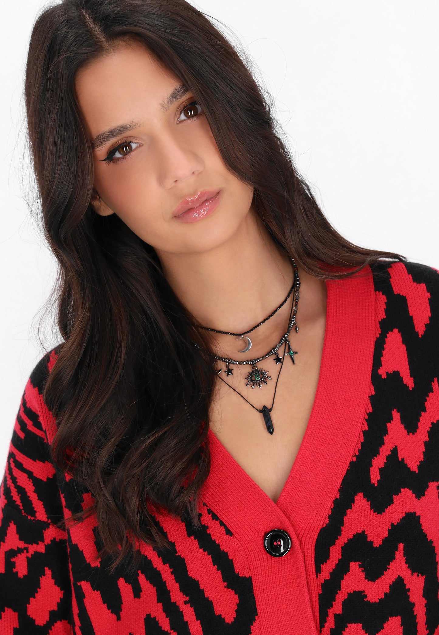 myMo ROCKS Damen Strickjacke