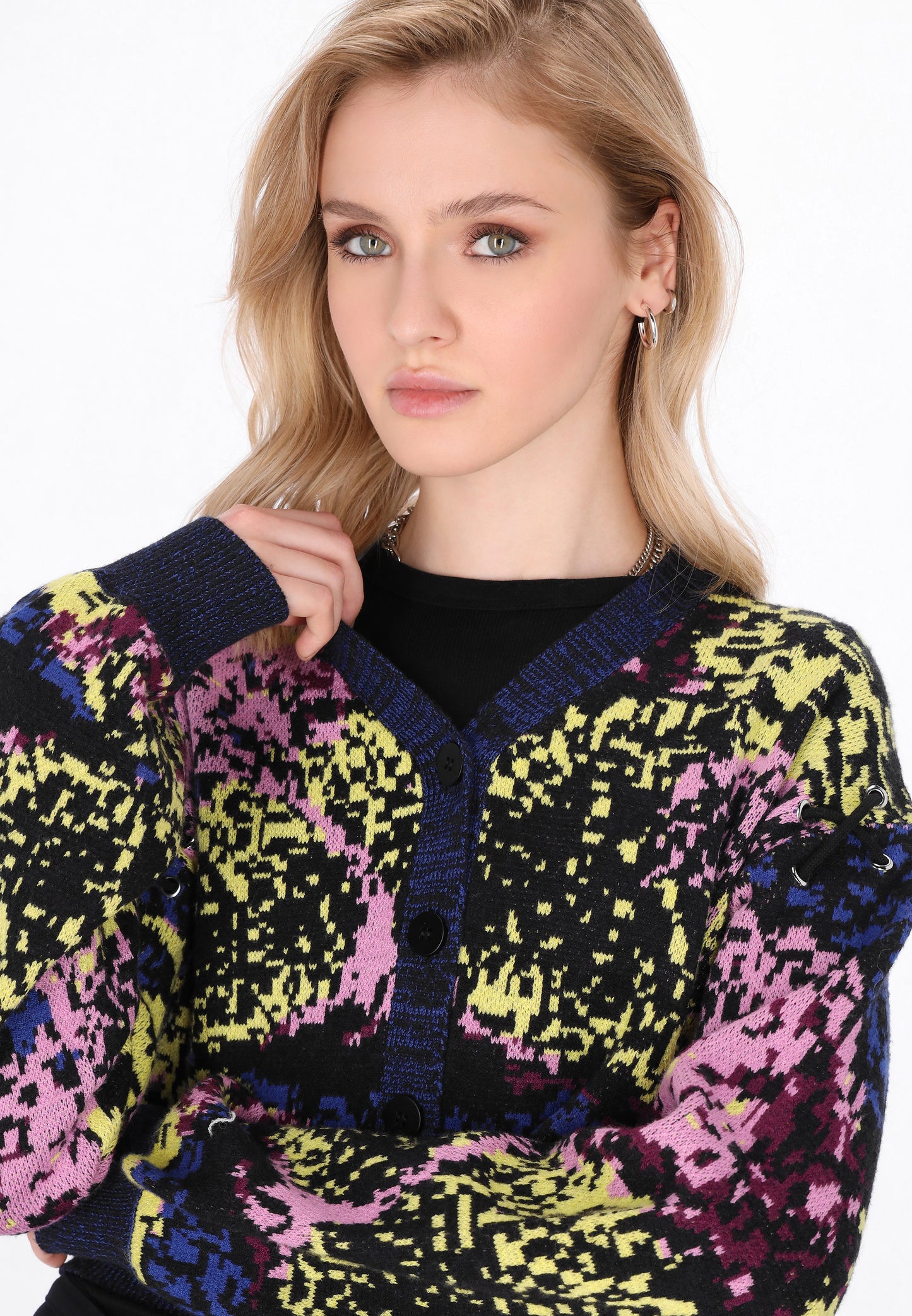 myMo ROCKS Damen Strickjacke