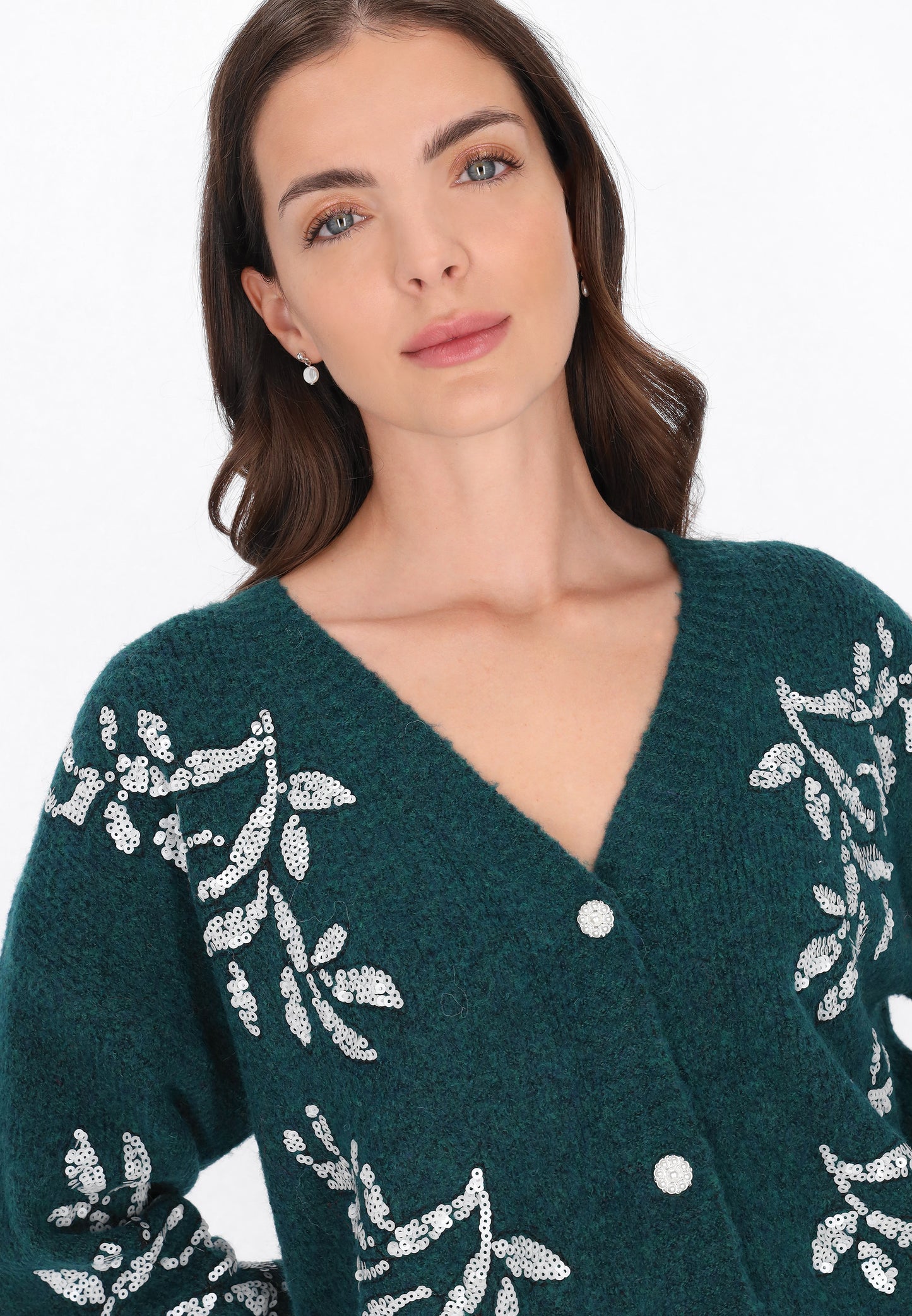 usha Women's Cardigan