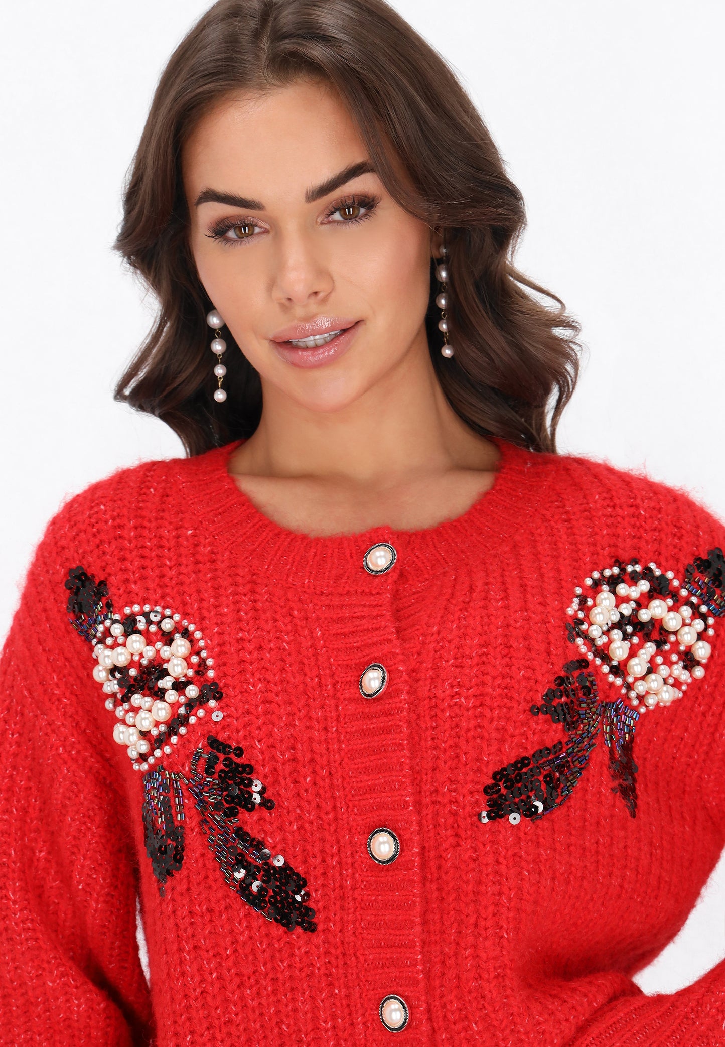 Faina Damen Strickjacke