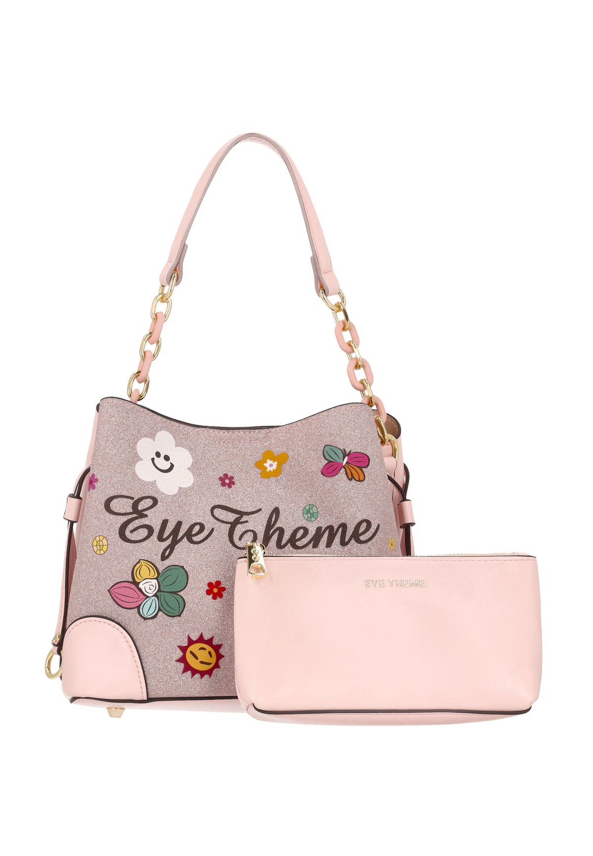 myMo pop EYETHEME Women's 2-In-1 Tote Bag Set