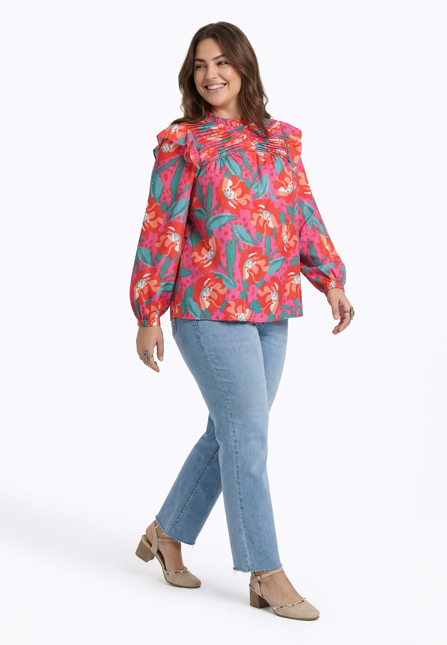 Bluzka damska Joella Plus Size