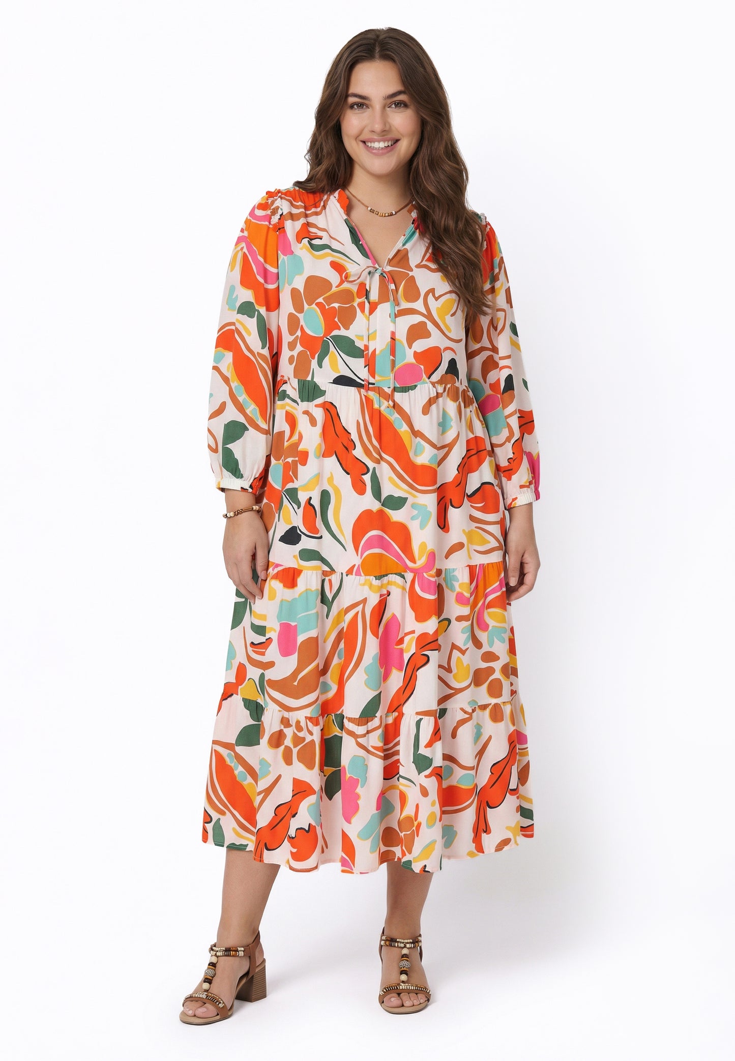 Joella Damen Plus Size Kleid