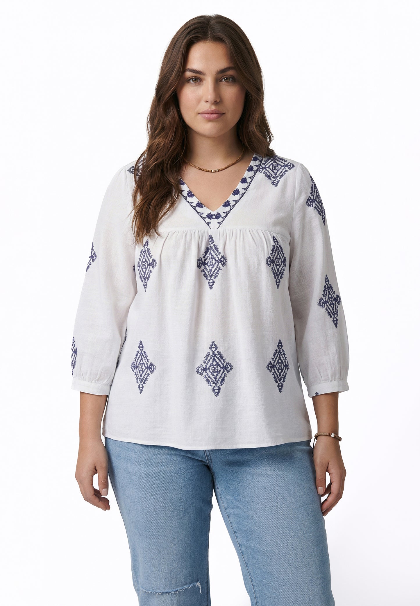 Joella Damen Plus Size Bluse