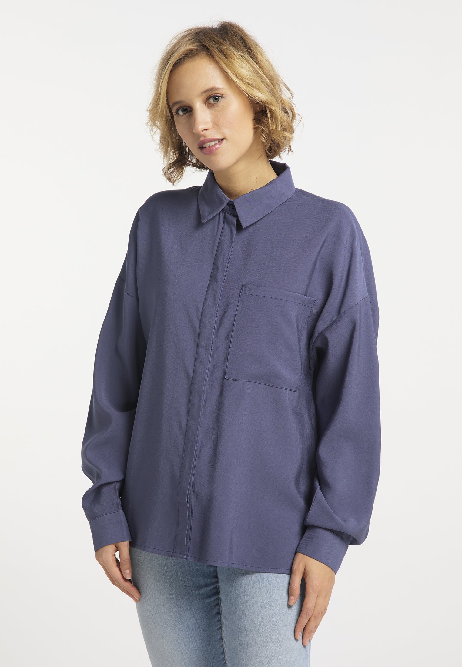 Usha blue label Women's Shirt Blouse