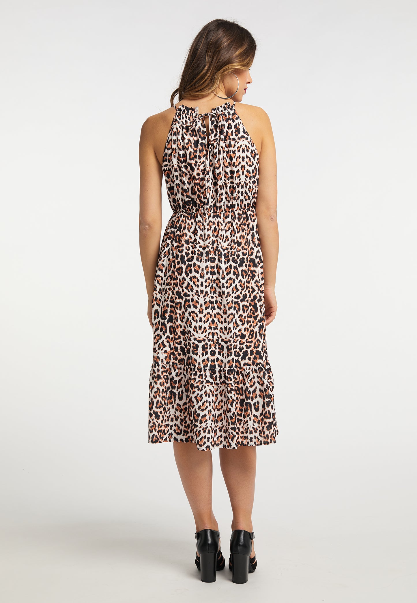 faina Damen Midikleid