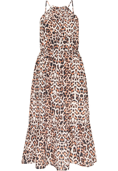 faina Damen Midikleid