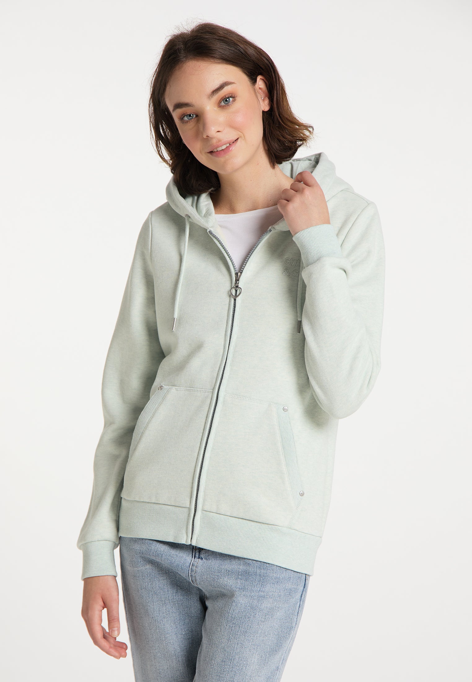 myMo Damen-Sweatjacke