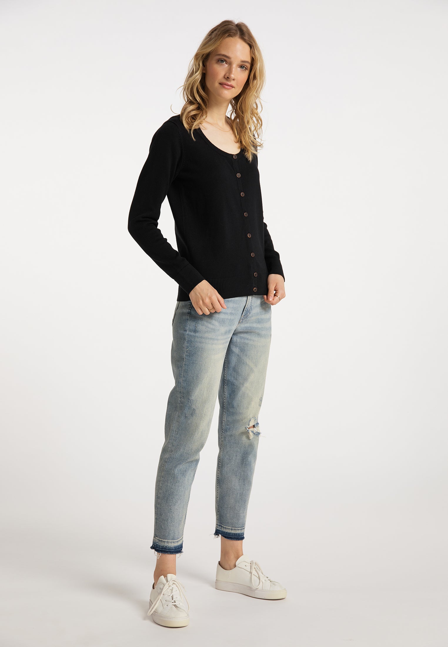 DreiMaster Vintage Damen Strickjacke
