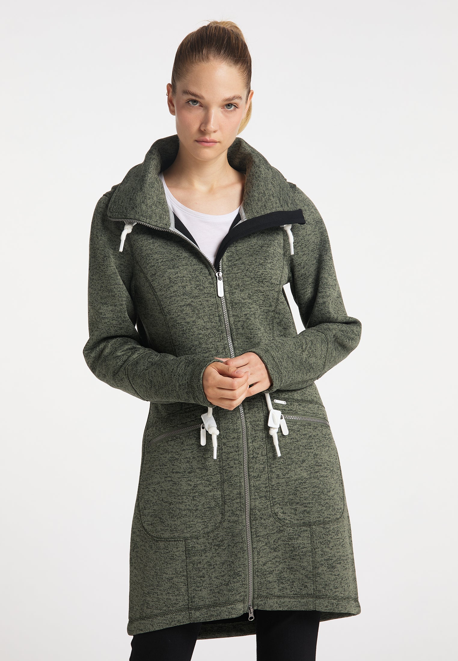 Icebound Women's Knit Fleece Coat