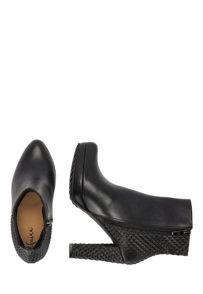 faina Elegante Leder Stiefelette