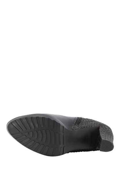 faina Elegante Leder Stiefelette