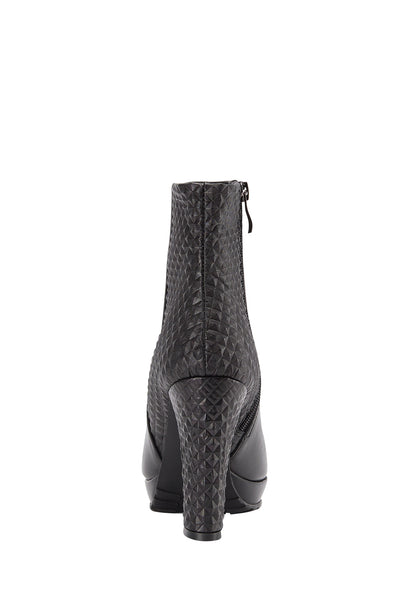 faina Elegante Leder Stiefelette