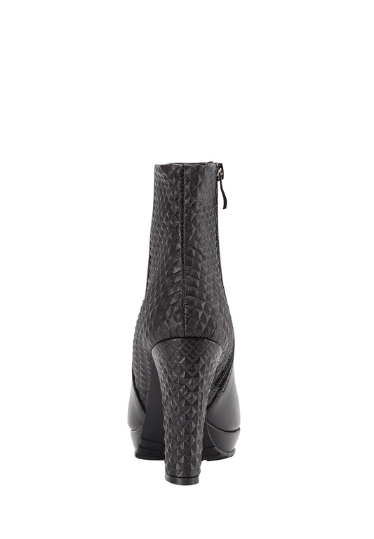 faina Elegante Leder Stiefelette