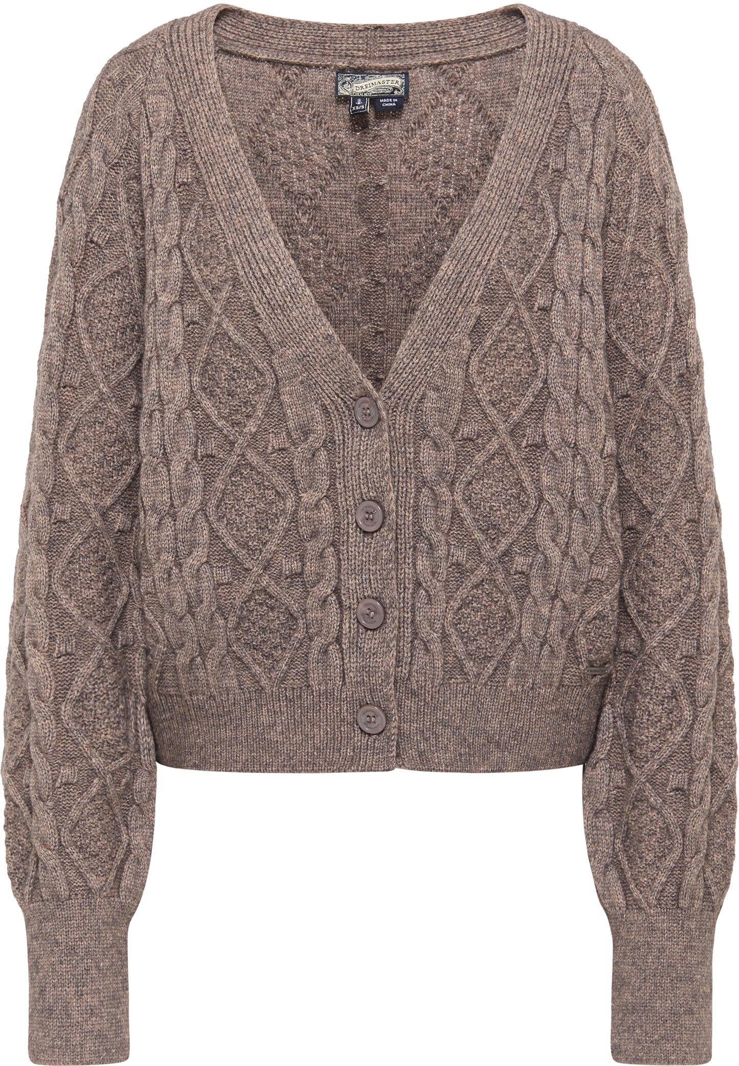DreiMaster Vintage Damen Strickjacke