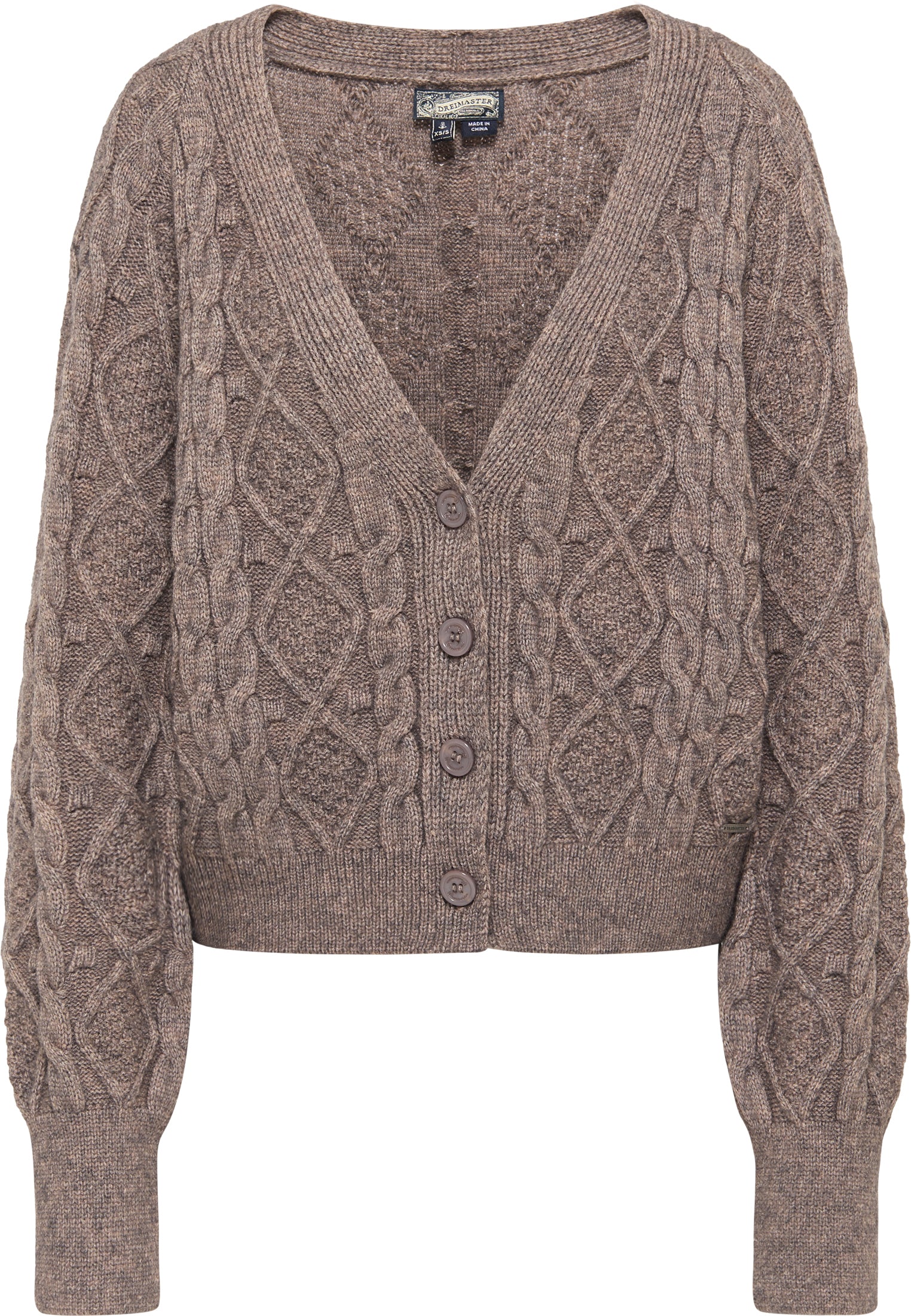 DreiMaster Vintage Damen Strickjacke