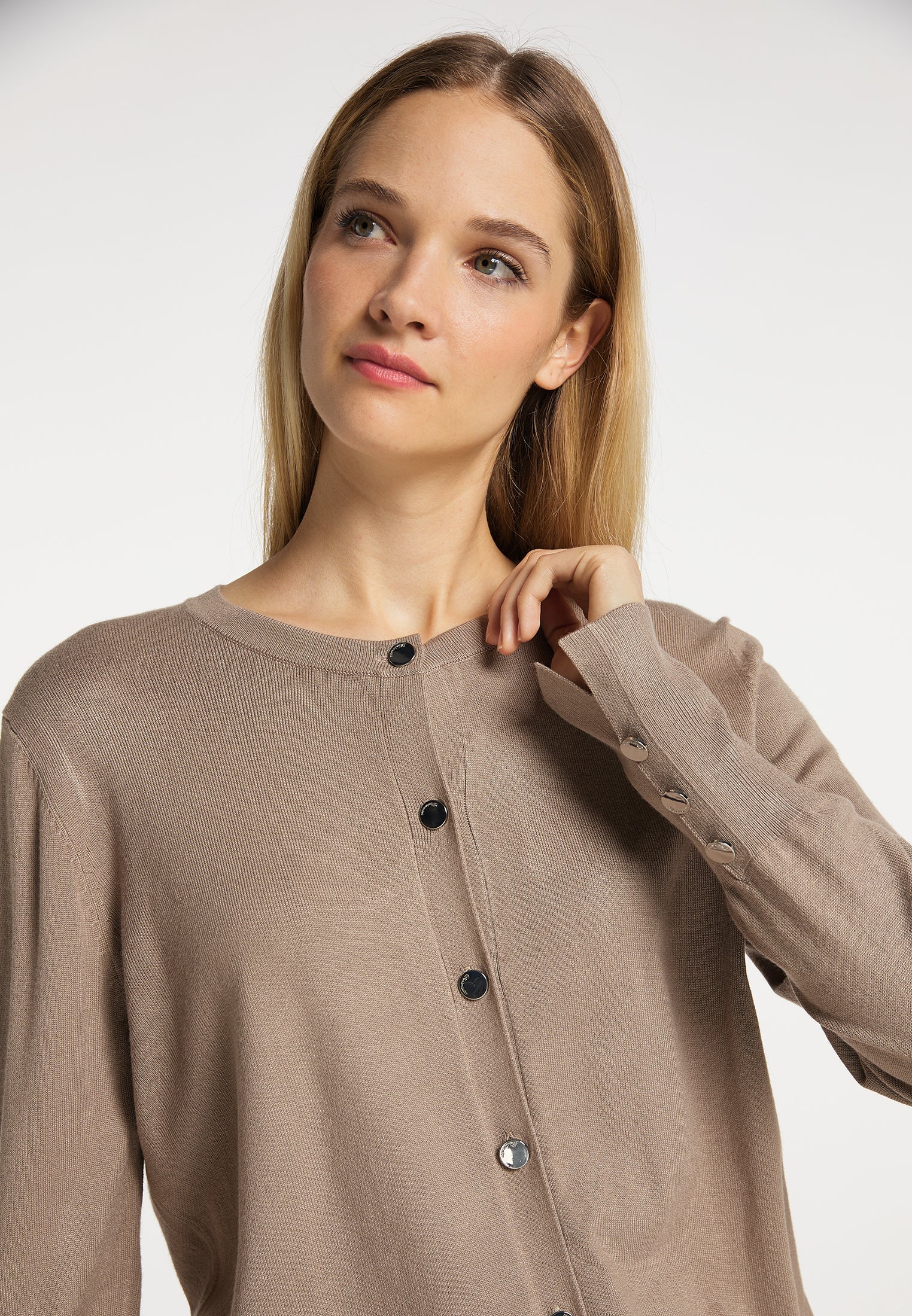 DreiMaster Klassik Damen Strickjacke