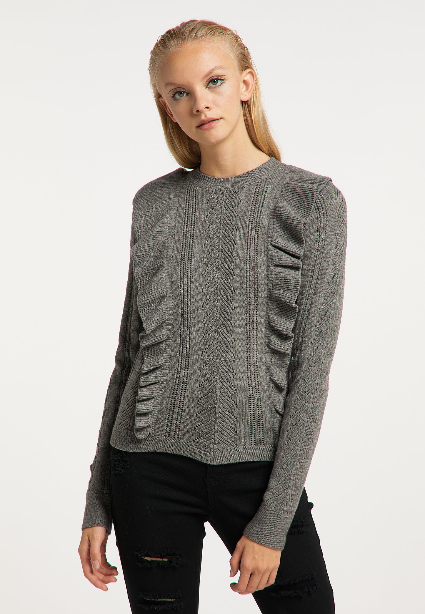 myMo ROCKS Damen-Strickpullover