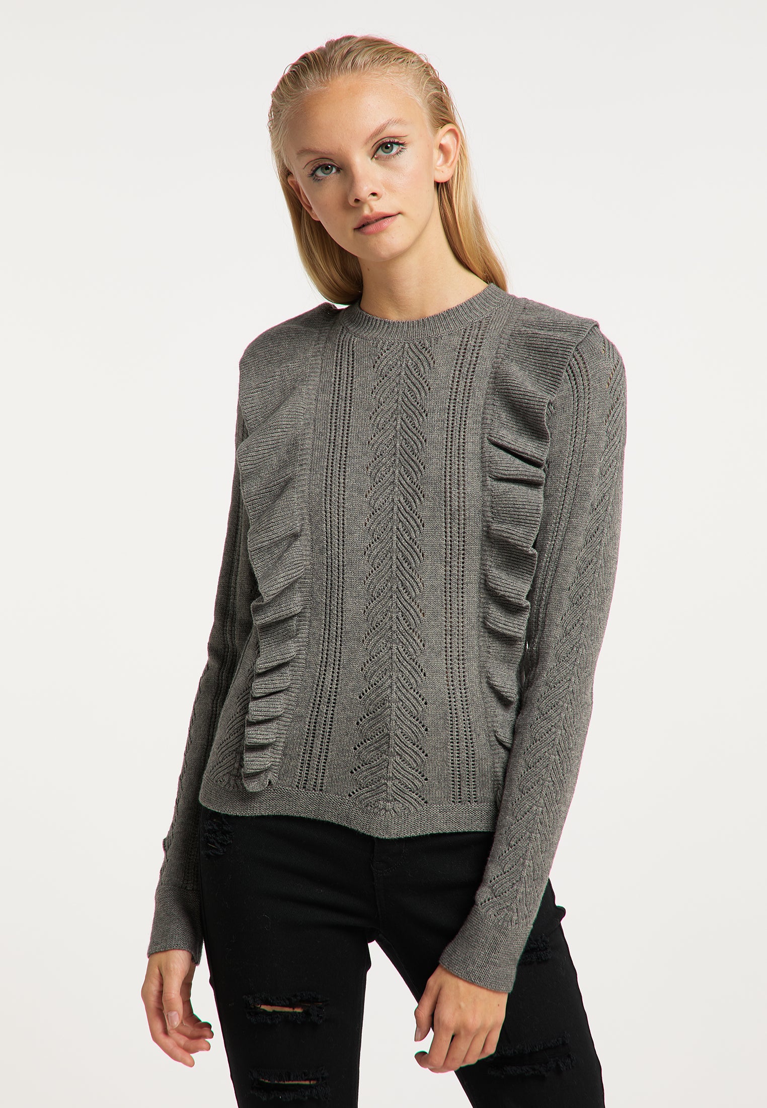 myMo ROCKS Damen-Strickpullover