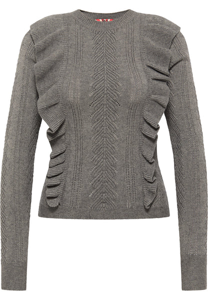 myMo ROCKS Damen-Strickpullover