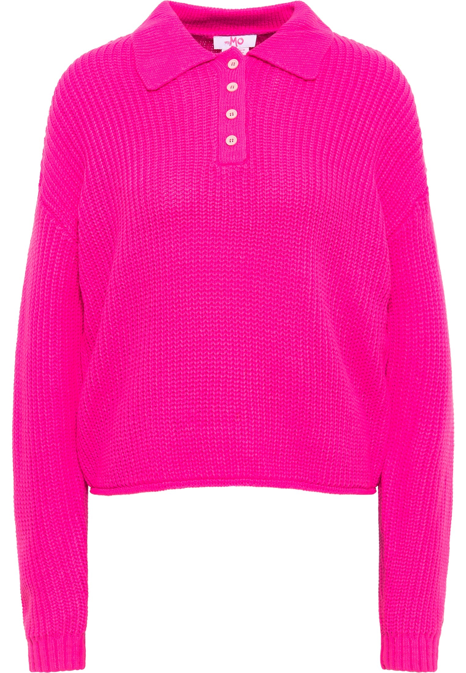 Mymo Women's Knitted Polo Shirt