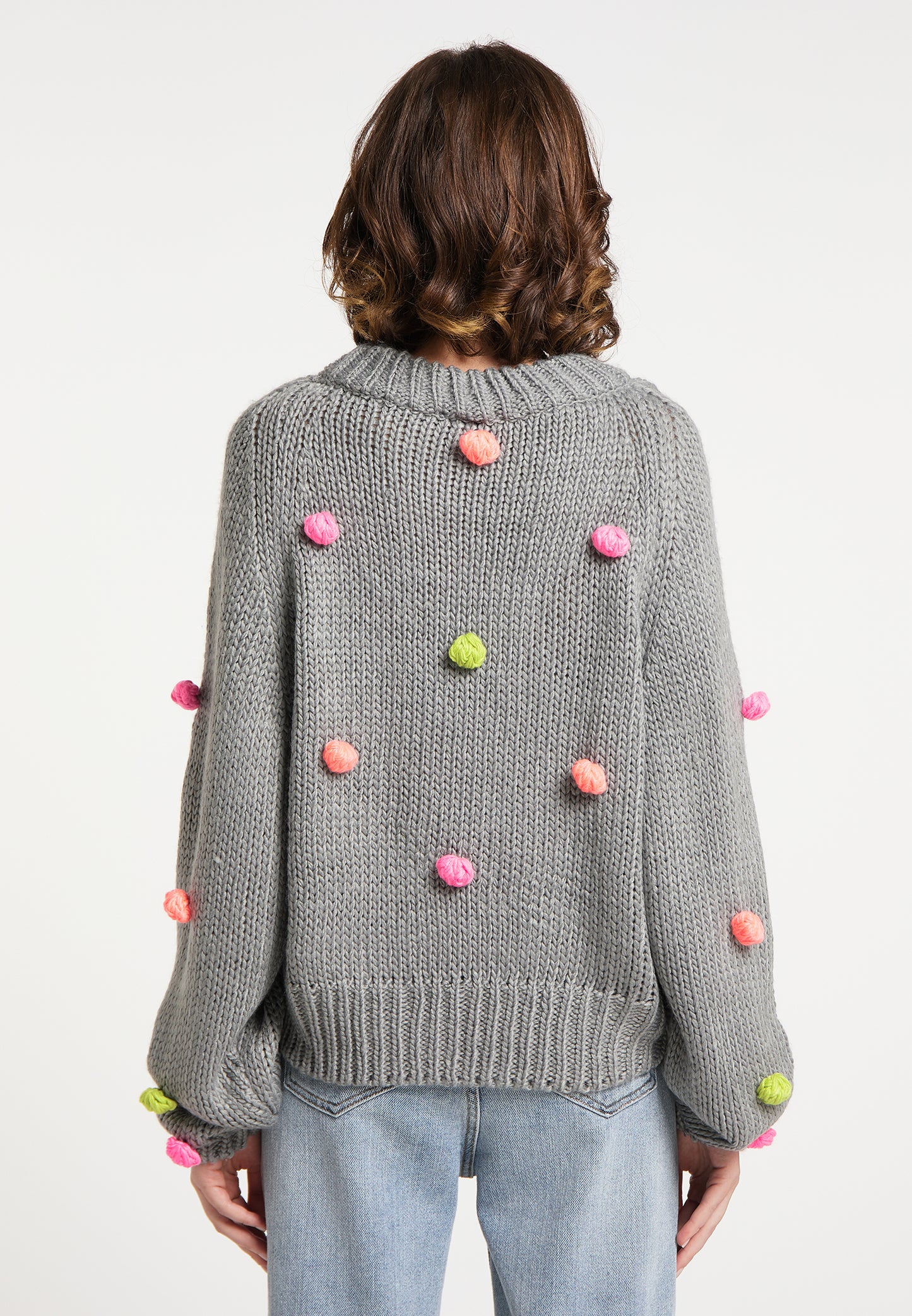 myMo Damen-Strickpullover