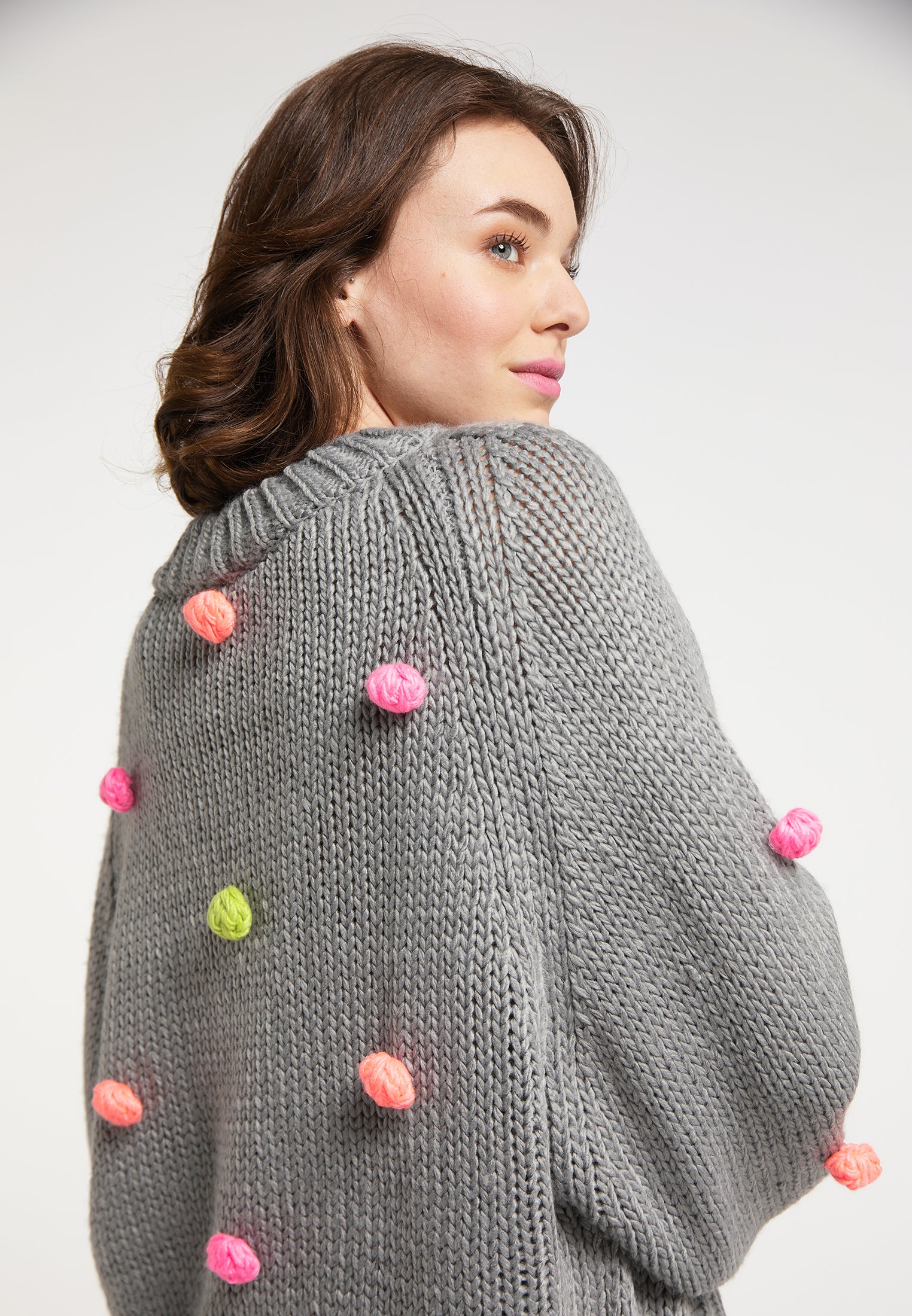 myMo Damen-Strickpullover