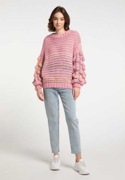 myMo Damen-Strickpullover